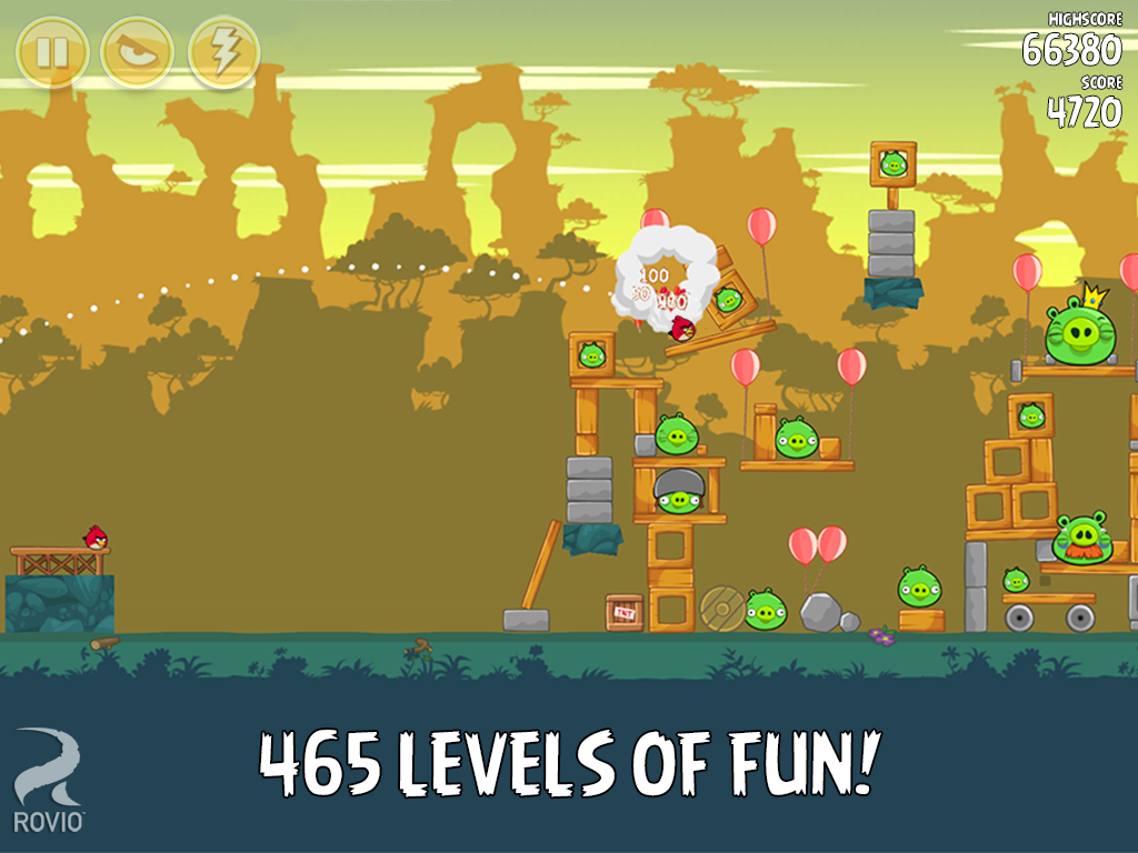 Angry Birds - screenshot