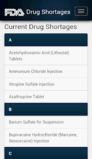 Drug Shortages Screenshots 4