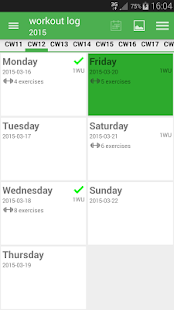 AndroFit Screenshots 1
