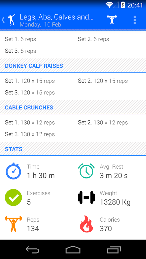 Progression, Gym & Fitness screenshot