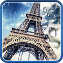 Rainy Paris Live Wallpaper mobile app icon