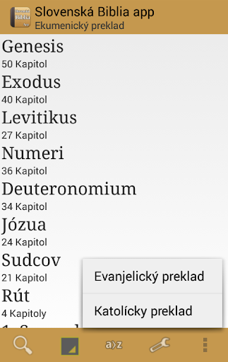 Slovenská Biblia app