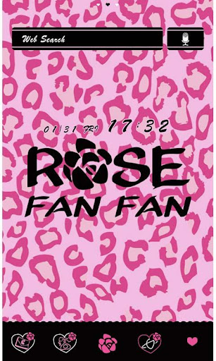 ROSE FAN FAN for[+]HOMEきせかえテーマ