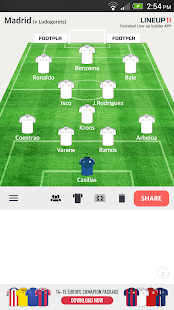 Lastest Lineup11 - Football Line-up APK for Android