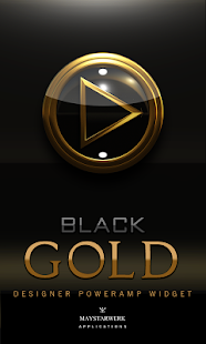 How to download Poweramp Widget blackgold 2.08-build-208 mod apk for android