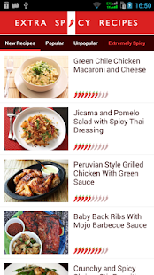 Download Extra Spicy Recipes APK for Android