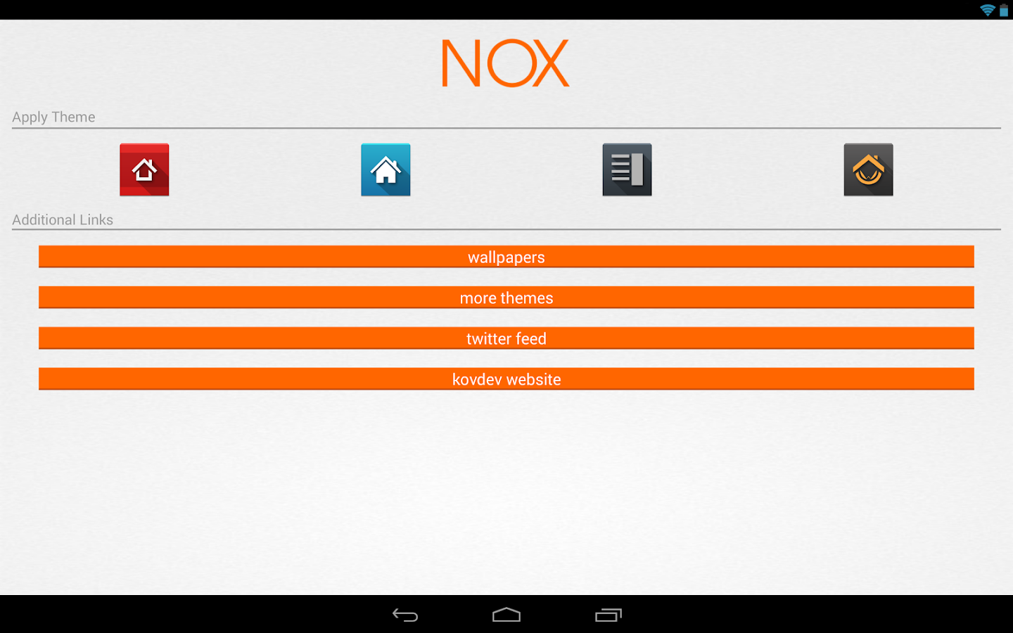 Nox ( ADW umbrella new icons ) v2.0.2 APK