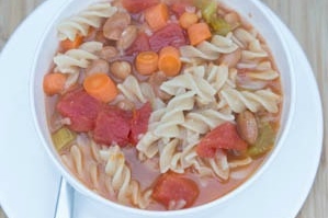 Slow Cooker Pasta E Fagioli