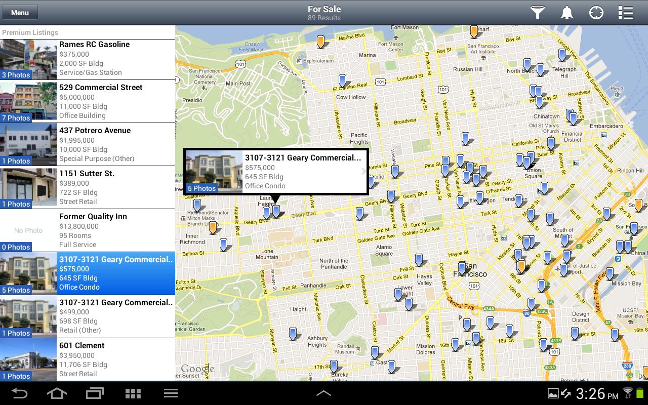 Loopnet commercial real estate android apps on google play