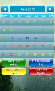 Calendário para pesca Screen 2