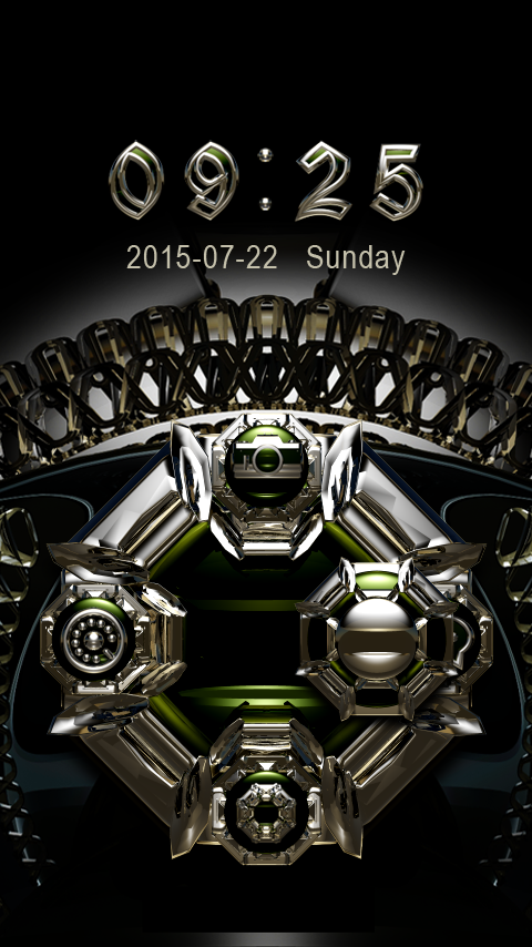 GO Locker Theme Triada Screen 2