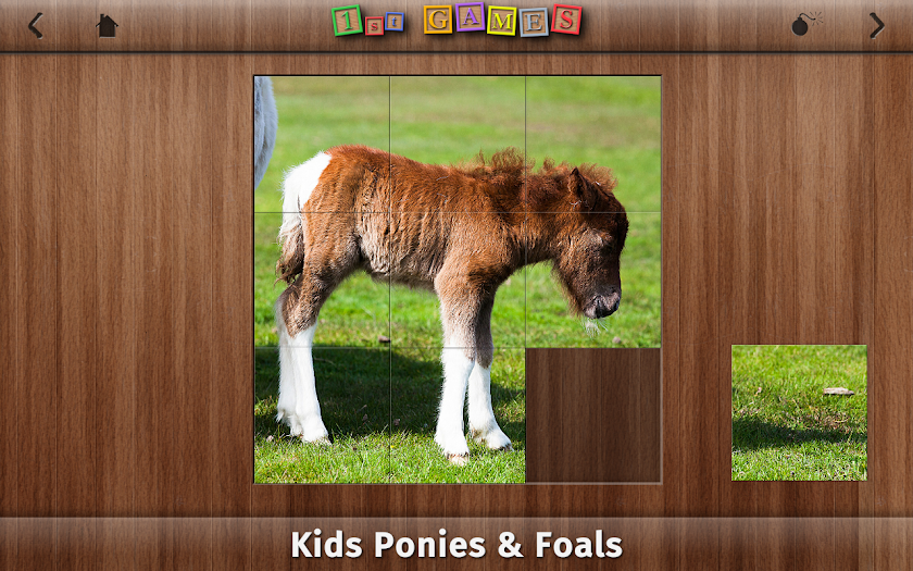 1st Games Kids Pony Puzzles Screen 3