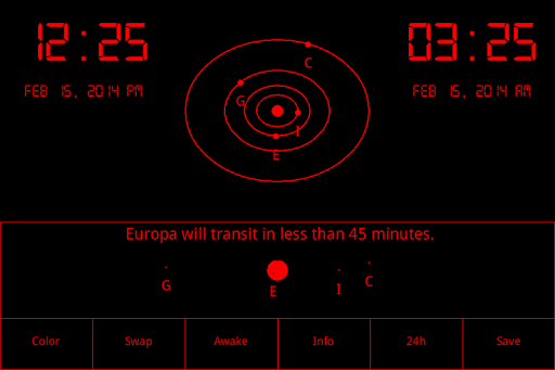 Jovian Clock