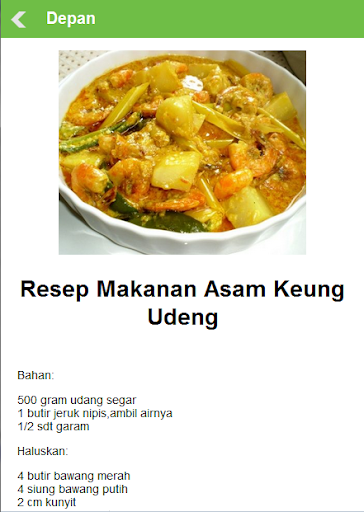 【免費書籍App】Resep Masakan Daerah Aceh-APP點子