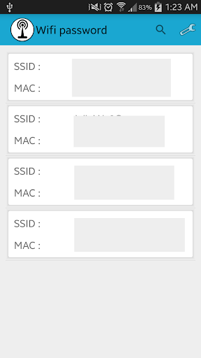 Wifi-password scan