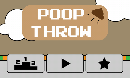 【免費街機App】Poop Throw-APP點子