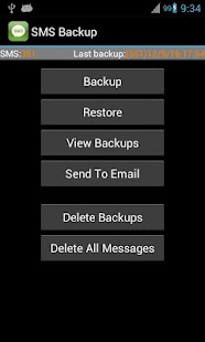 Super Backup : SMS & Contacts - screenshot thumbnail