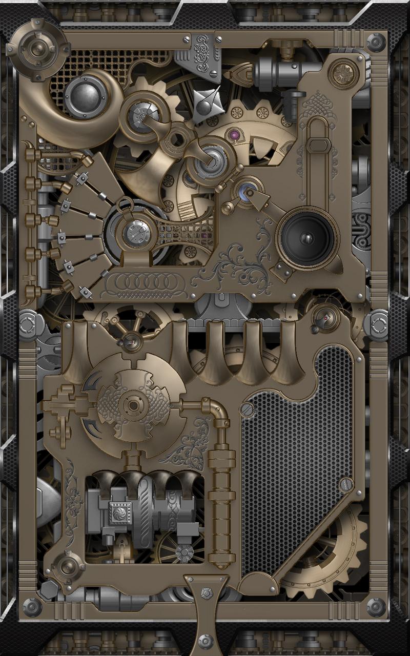 Mechanical Gears LiveWallpaper Screen 2