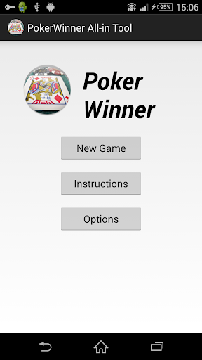 Poker Winner All-in Tool