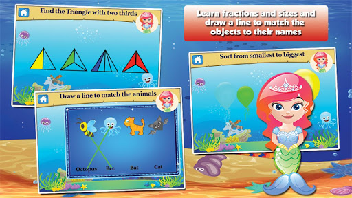 免費下載教育APP|Mermaid Princess Grade 1 Games app開箱文|APP開箱王
