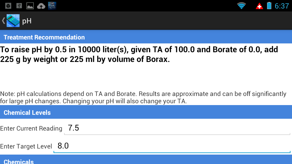 The Pool Calculator Android Apps on Google Play