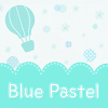 Blue Pastel Atom theme