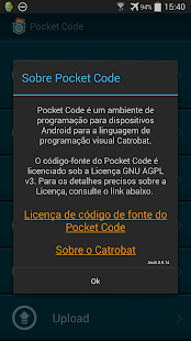  Pocket Code: miniatura da captura de tela  