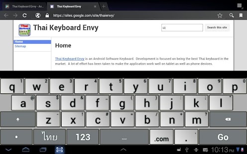 How to install Thai Keyboard Envy Free 2.1 unlimited apk for laptop