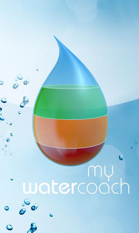 Android application My WaterCoach screenshort