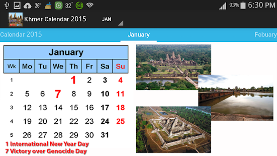 Khmer Calendar 2015 Screenshots 7