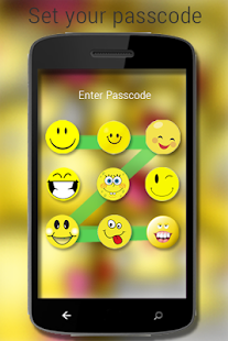 Emoji A Smiley Lock Screen - náhled