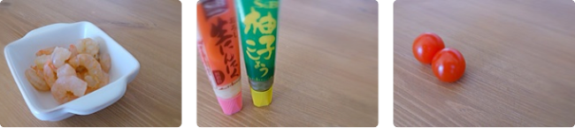 月末の食卓にこれどう 余ったオイルで柚子胡椒の小エビアヒージョの試作