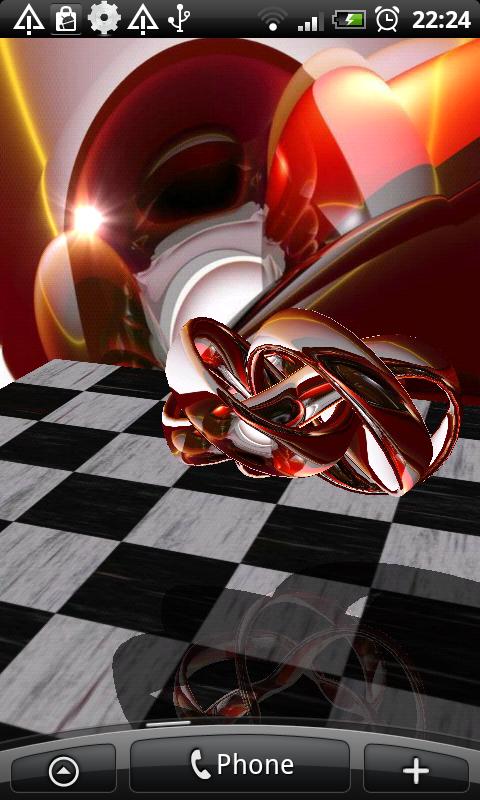 Android application 3D Sensations HD screenshort