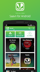 Saavn: Hindi & Bollywood Songs - screenshot thumbnail