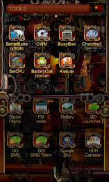 Steampunk Go Launcher Ex Theme poster 3