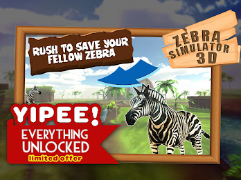 Zebra Simulator 3D Wildlife poster 9