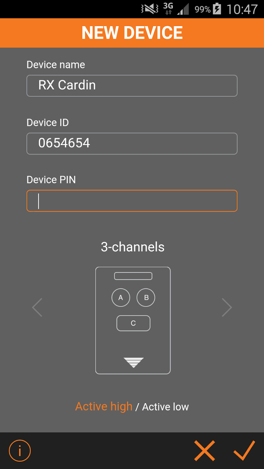 CRD ONE Screen 1