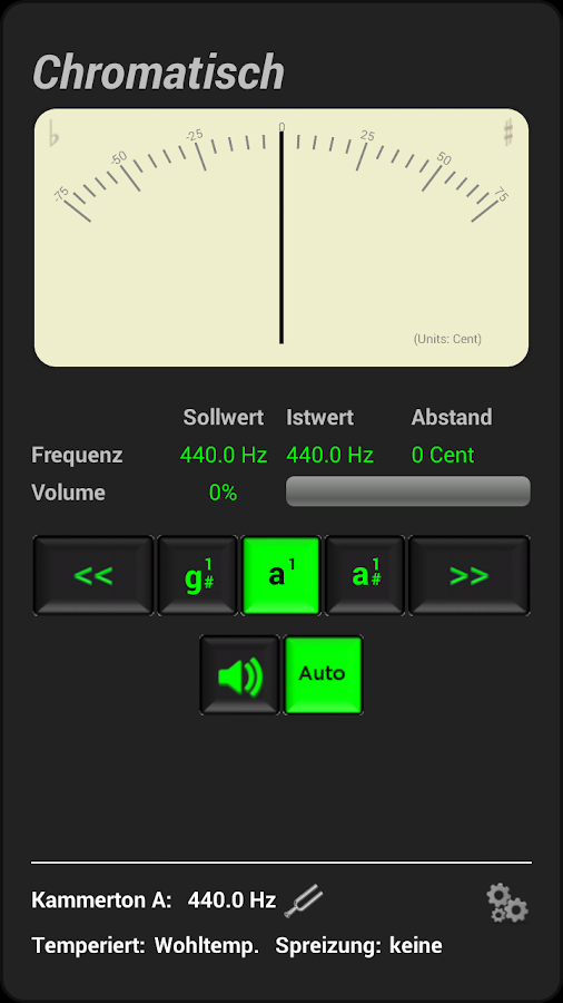 Stimmgerät Instrument Tuner AndroidApps auf Google Play