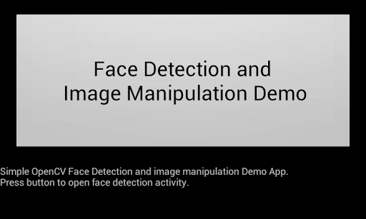 Simple OpenCV Face Detection
