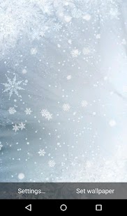 Snowflakes wallpaper Screenshots 0