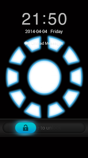 【免費個人化App】ARC Reactor HD Locker Theme-APP點子