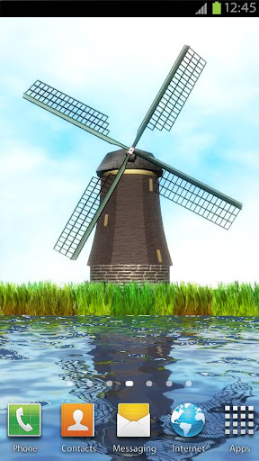 3D Windmill Live Wallpaper