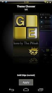 How to download CM10 / CM9 Theme Gold Edge 15 unlimited apk for android