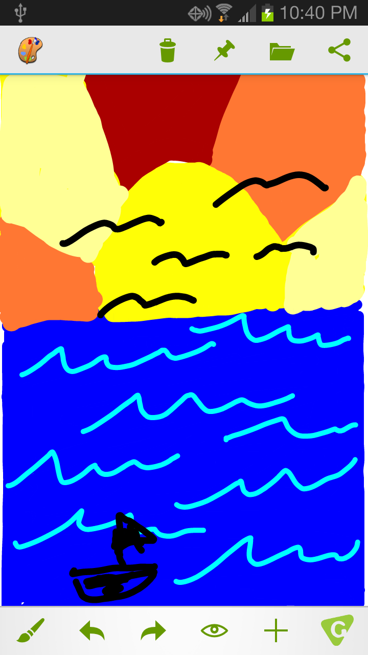 Android application Palette Painter (Pro) screenshort