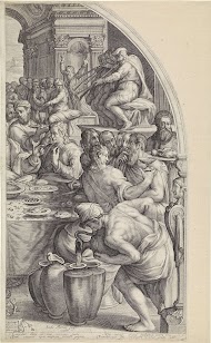 Bruiloft te Kana, blad rechts