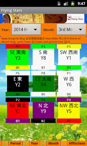 【免費工具App】Feng Shui Flying Stars 玄空飛星派風水-APP點子