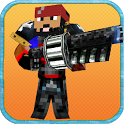 Pixel Warrior 3D - Sword & Gun icon