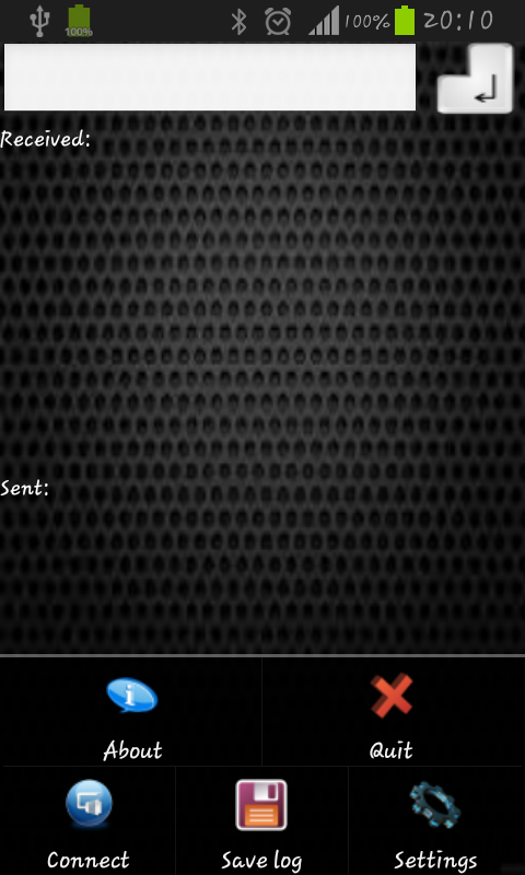 Bluetooth Terminal 2 Screen 3