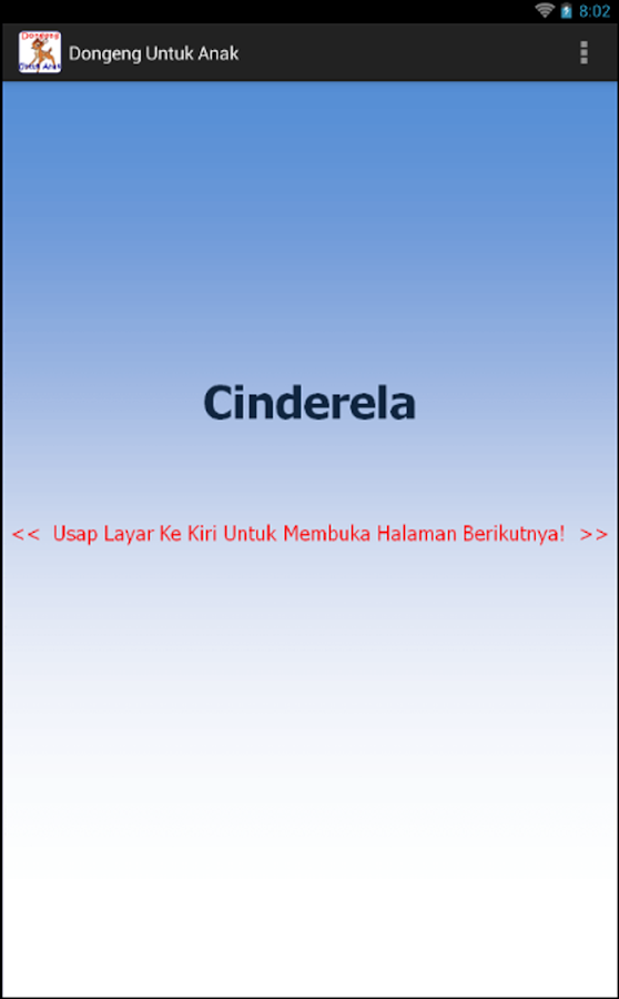 Kumpulan Dongeng Anak Sebelum Tidur - Contoh 0108