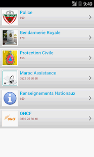 Contacts Automobiliste Maroc Screenshots 0